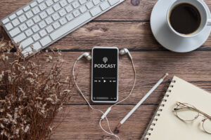 podcast audio content