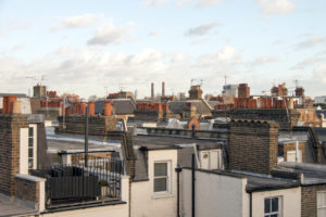 Photograph of rooftops